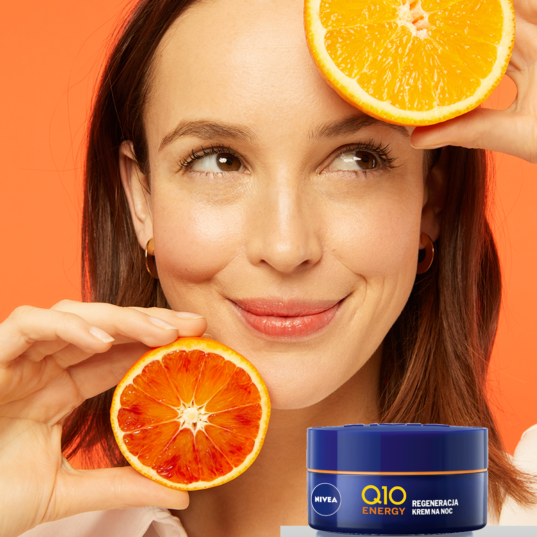 NIVEA Q10 ENERGY ZDROWY BLASK Przeciwzmarszczkowy krem na dzień i na noc