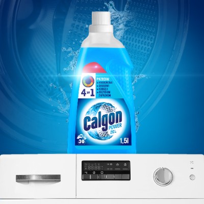 CALGON ŻEL DO OCHRONY PRALKI 4W1 ZMIĘKCZAJĄCY WODĘ ODKAMIENIACZ 1500 ML