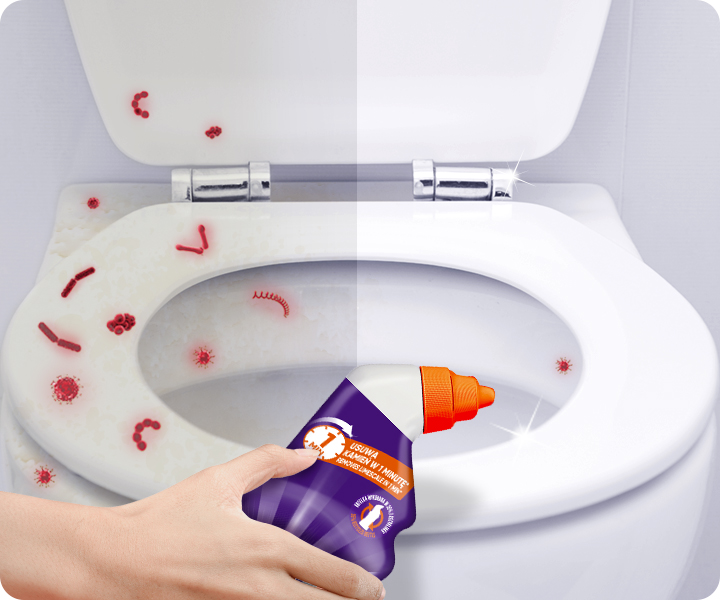 Cillit Bang Żel do WC – Kam i Rdz x3 [zestaw]