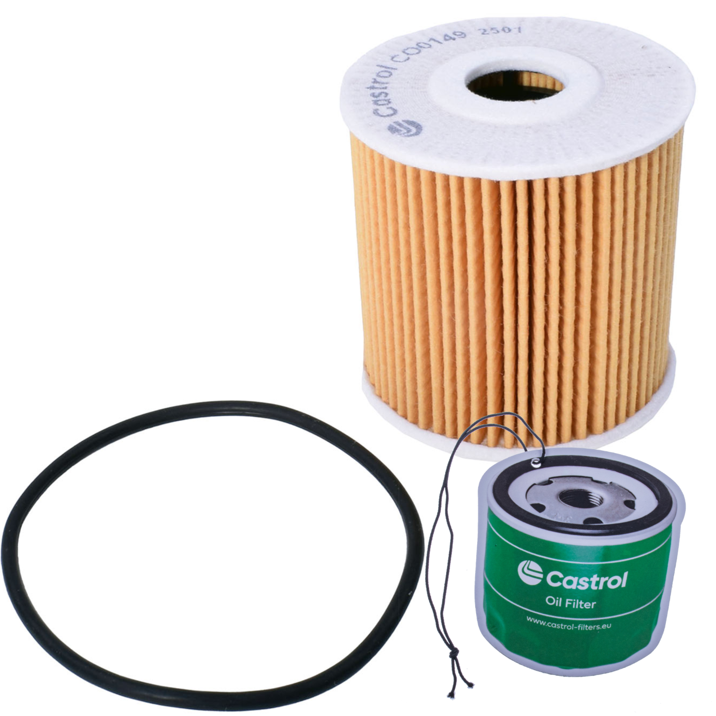 Castrol Filters Filtr Oleju CO0149 + Zawieszka Zapachowa gratis