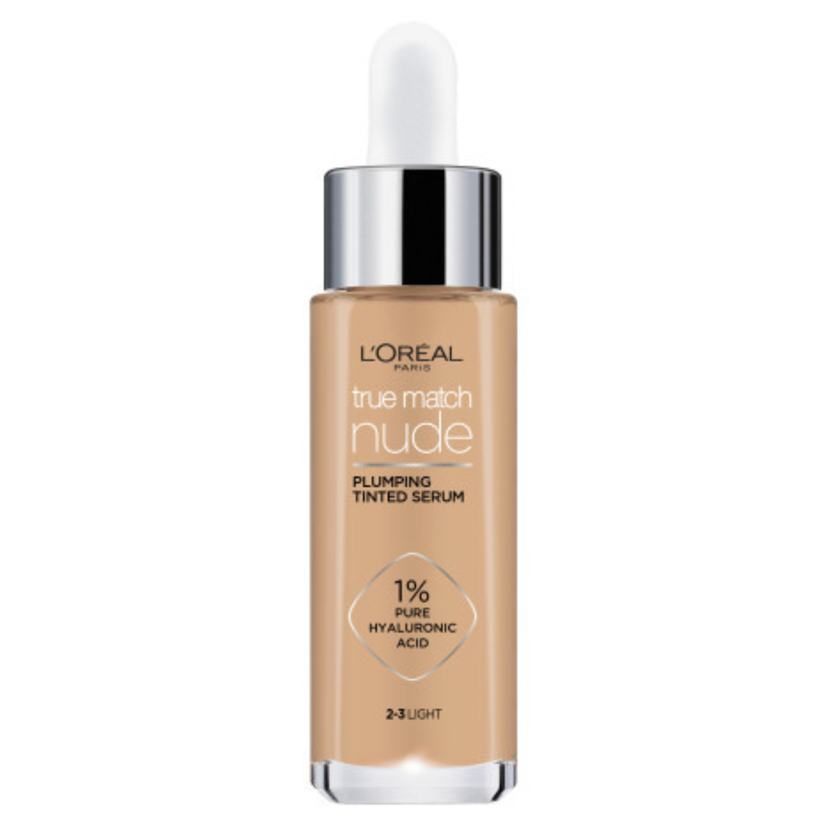 L’Oréal True Match Nude MakeUp Skoncentrowane Serum w Podkładzie 2-3 Light 30ml