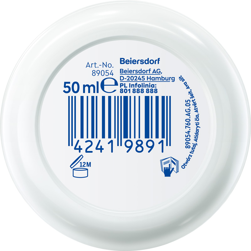 NIVEA Soft Krem do twarzy, ciała i rąk intensywnie nawilżający 50 ml