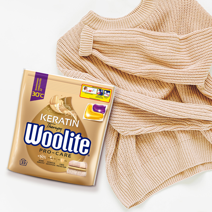 094169 Woolite Żel Kaps Care 33 szt Wo7[zestaw]