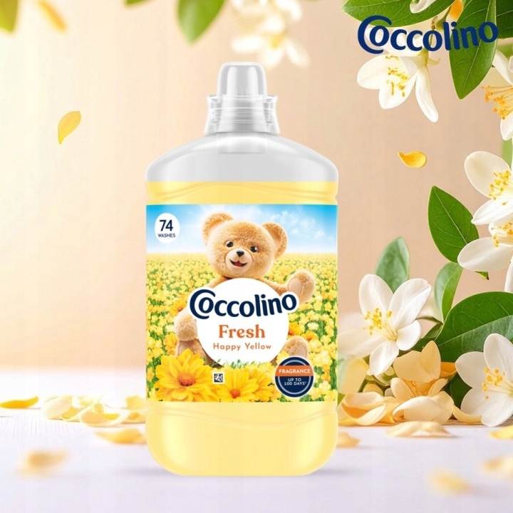 Coccolino Fresh Silk Lily 1702ml + 930645 Coccolino Fresh Lavender 1702ml + 930638 Coccolino Fresh Happy Yellow 1702ml