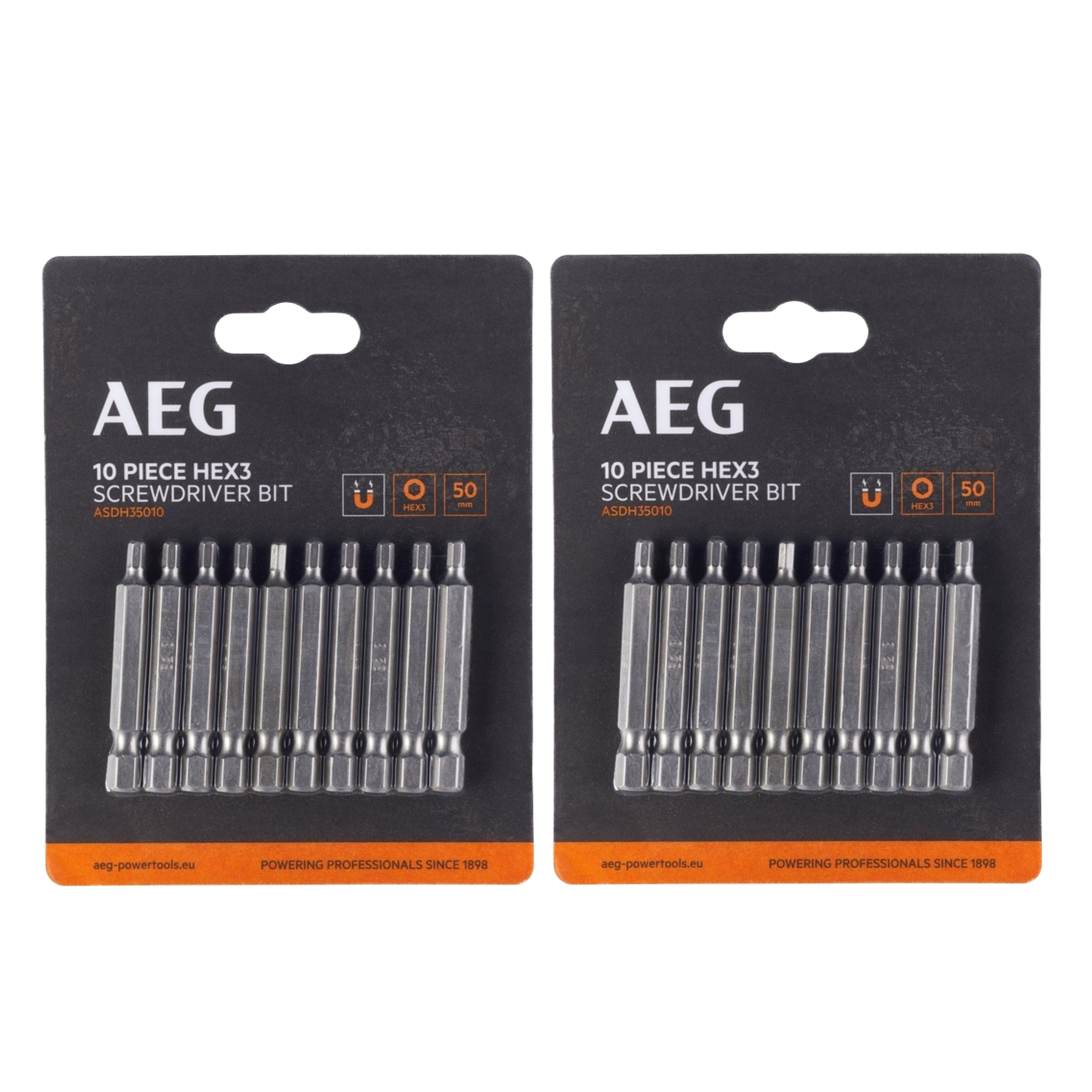 AEG Bity 50mm Hex 3 10szt.ASDH35010 x2