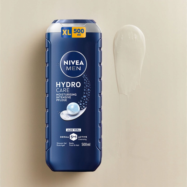 4 x NIVEA PIELĘGNUJĄCY ŻEL POD PRYSZNIC HYDRO CARE 5w1 500 ML