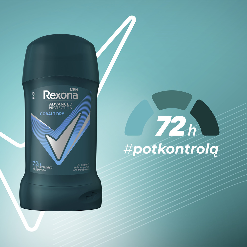 Rexona Men Advanced Protection Cobalt Dry antyperspirant w sztyfcie 50 ml