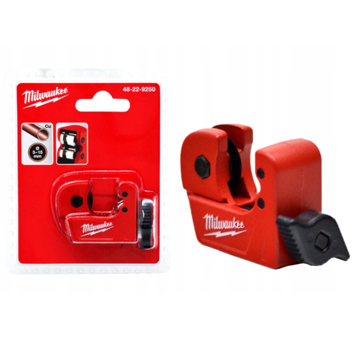 Milwaukee mini obcinak do rur miedzianych 3–15 mm
