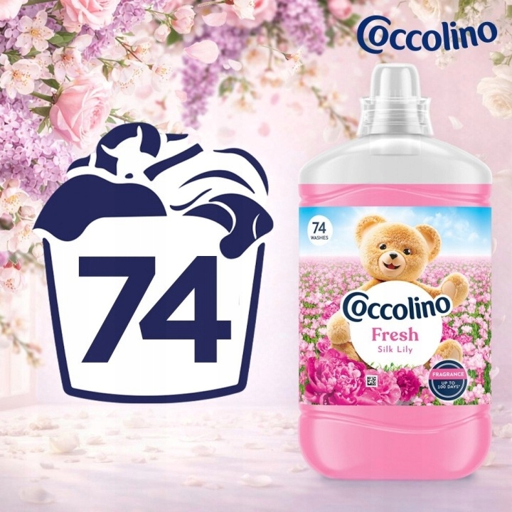 Coccolino Fresh Silk Lily 1702ml + 930645 Coccolino Fresh Lavender 1702ml + 930638 Coccolino Fresh Happy Yellow 1702ml