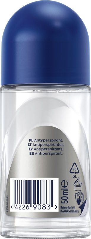 NIVEA MEN ANTYBAKTERYJNY ANTYPERSPIRANT W KULCE SILVER PROTECT 50 ML