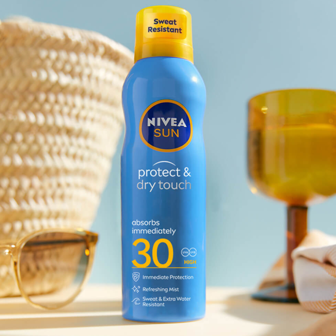 NIVEA SUN balsam do opalania w aerozolu + krem przeciwsłoneczny SPF 30