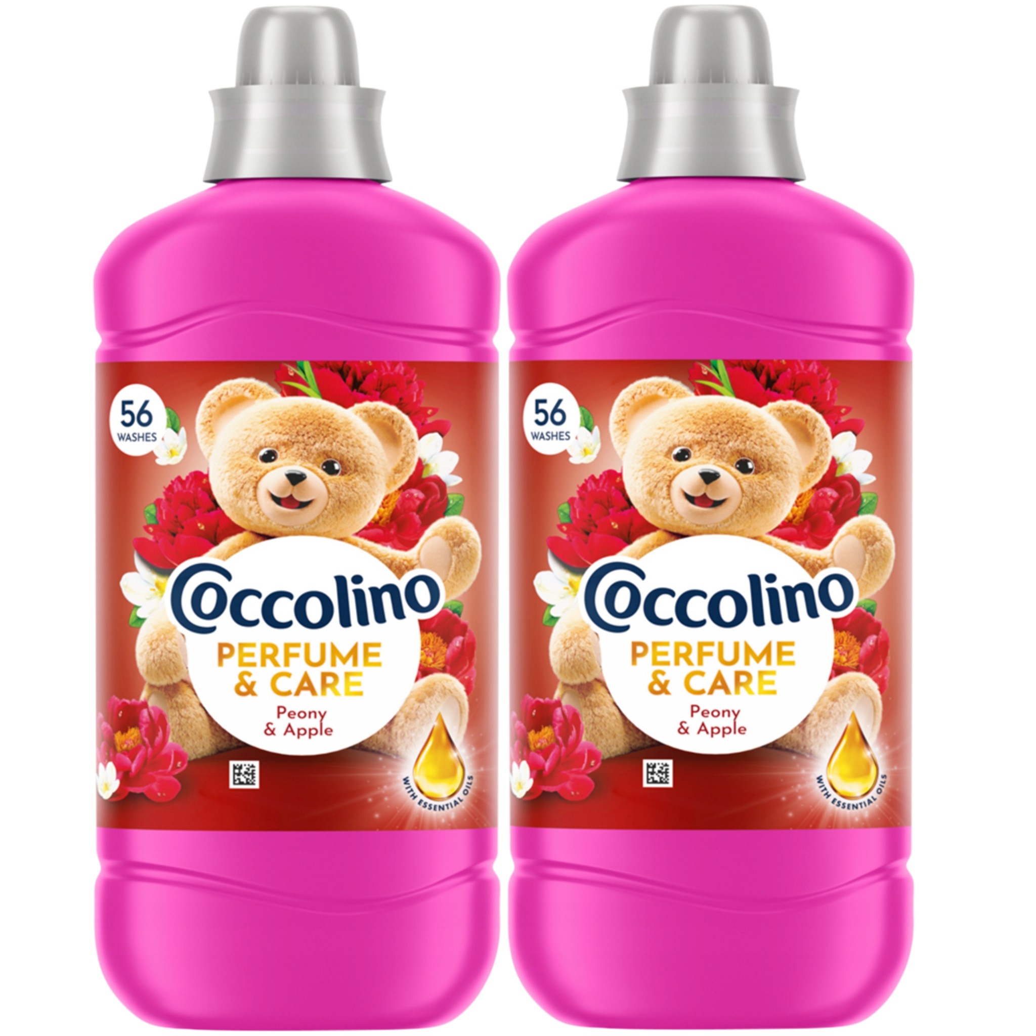 Coccolino Perfume & Care Peony & Apple 1288ml x2