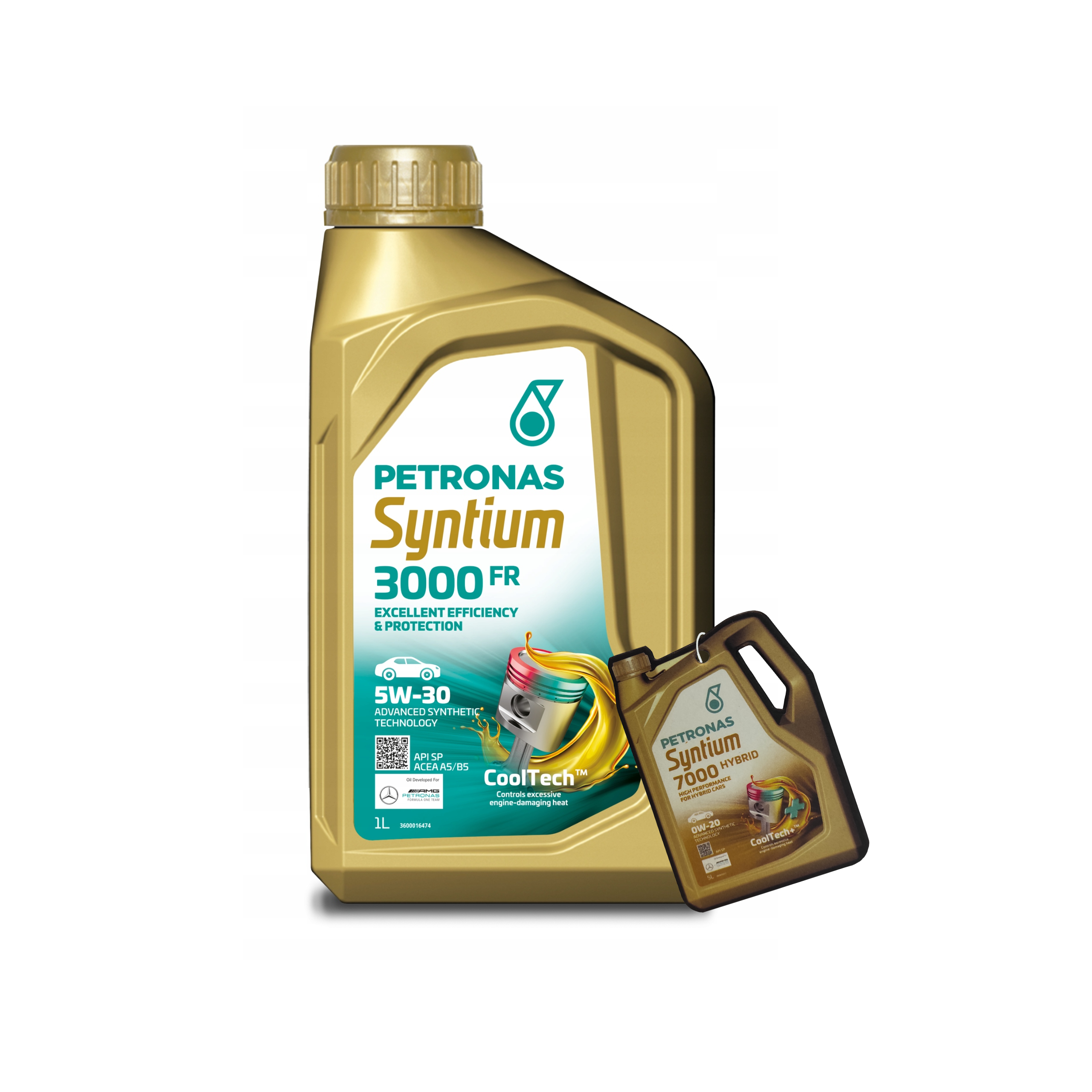 Olej Silnikowy PETRONAS Syntium 3000FR ACEA A5/B5 5W-30 1l+Zawieszka GRATIS