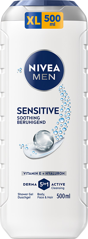 NIVEA MEN SENSITIVE Łagodzący Żel pod prysznic dla mężczyzn 500 ml