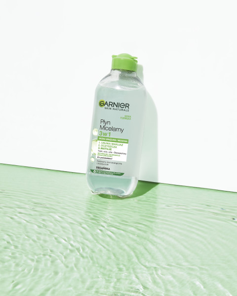 Garnier Skin Naturals Płyn Micelarny 3w1 dla skóry normalnej i mieszanej 400ml
