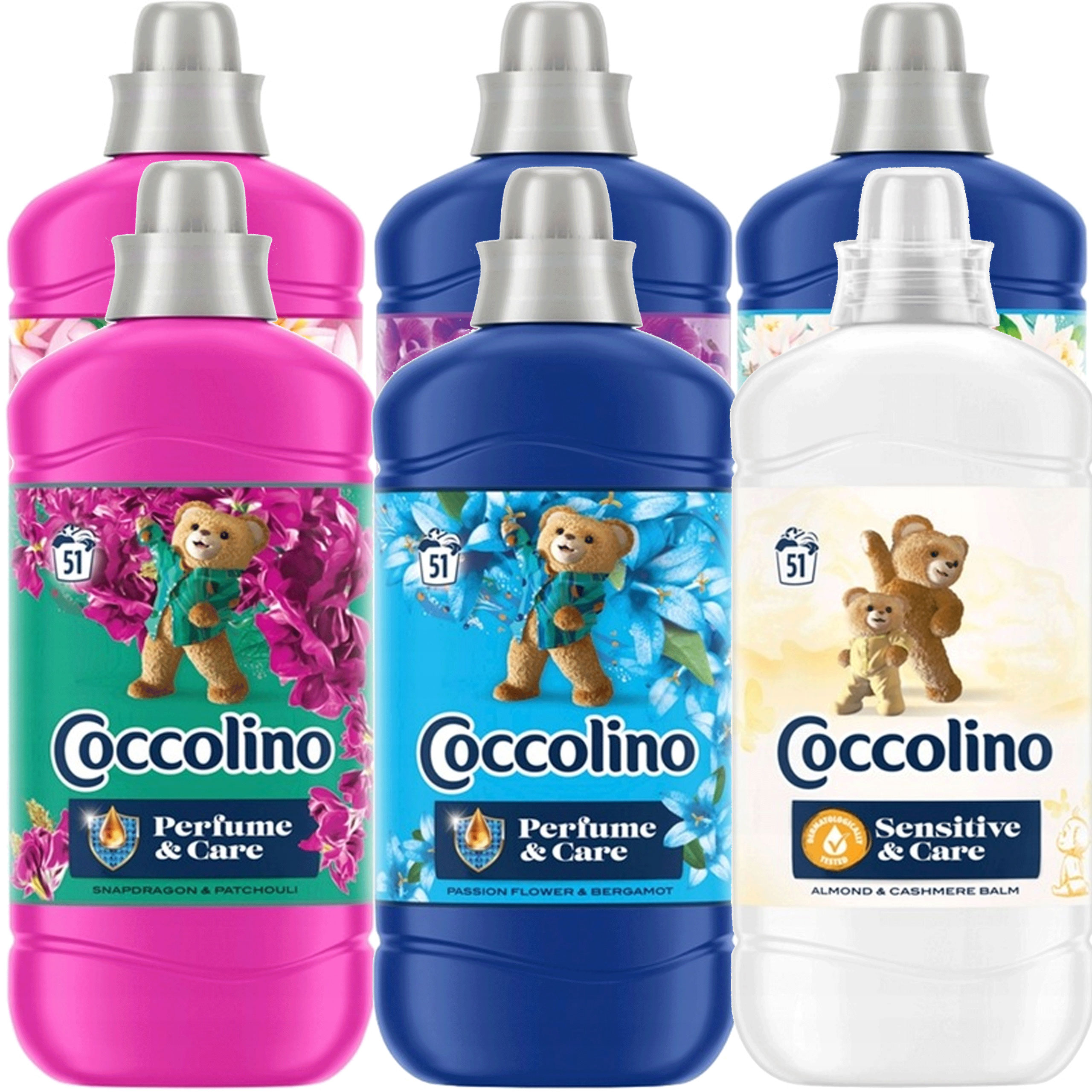Coccolino Care Pink 1,275l x6 MIX