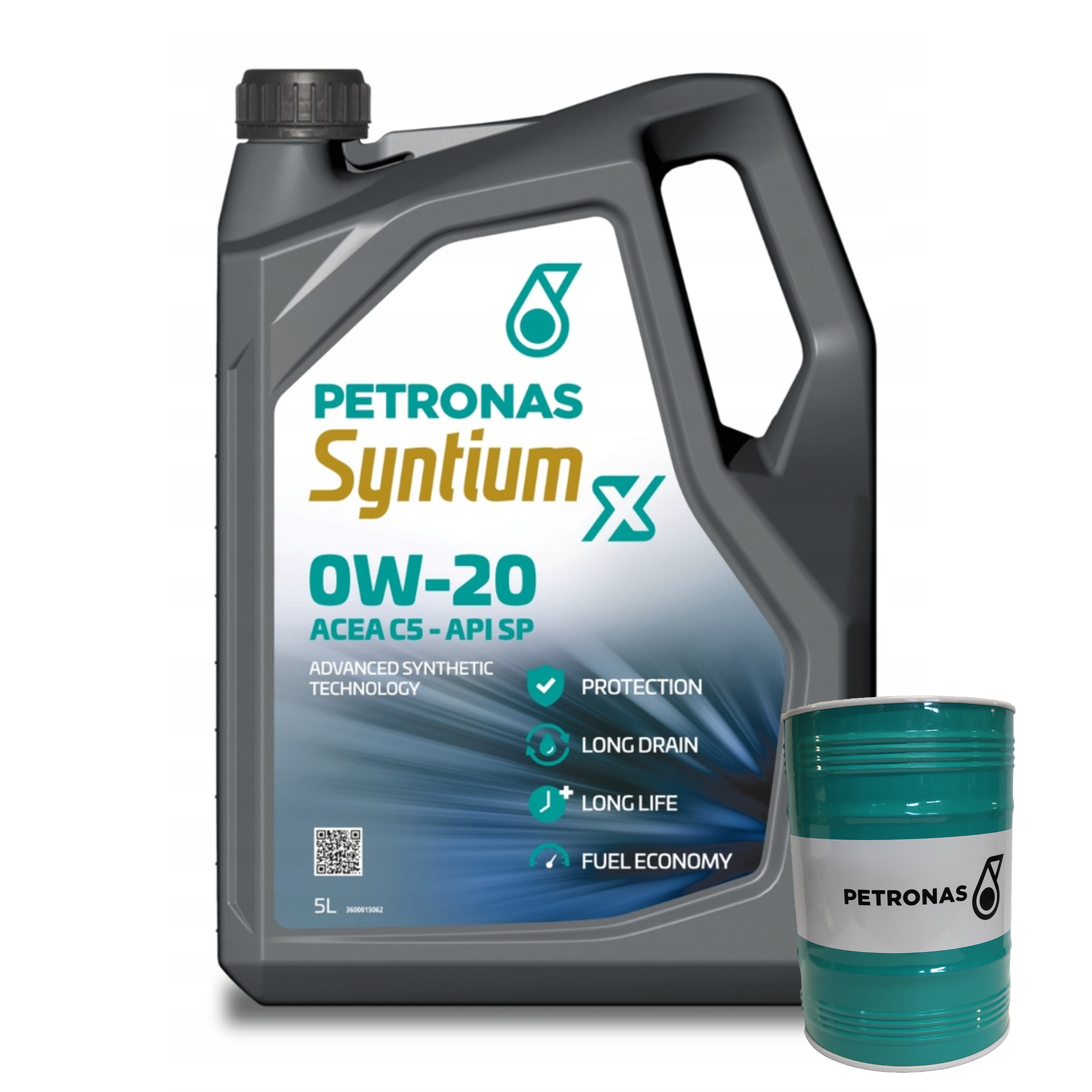 Olej Silnikowy PETRONAS Syntium X 0W-20 5l + Skarbonka GRATIS
