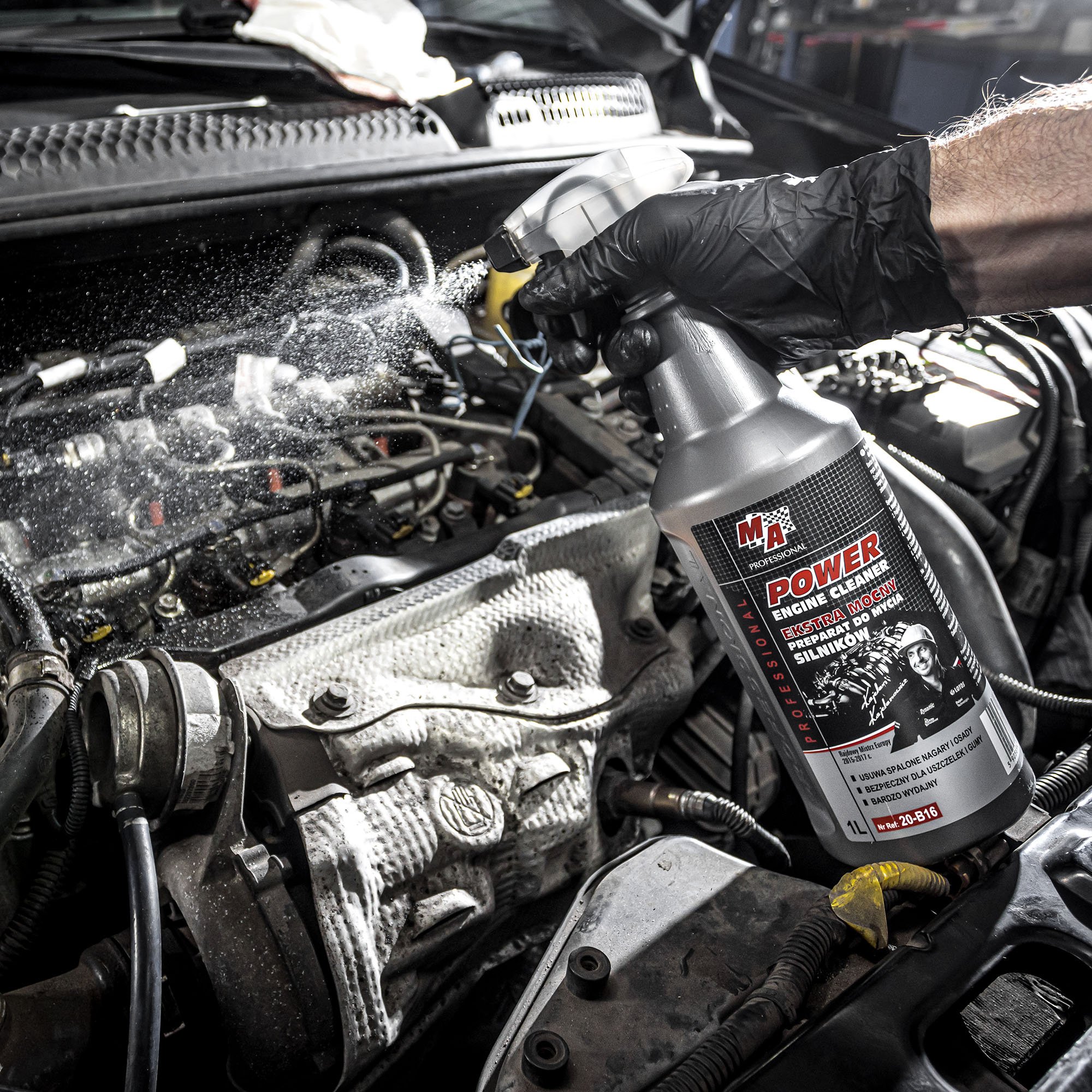 MA PROFESSIONAL – Czyszczenie Silnika Power Engine Cleaner 1l (Ekstra Mocny)