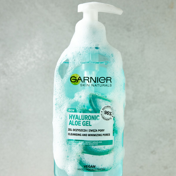 Garnier Hyaluronic Aloe Oczyszczający Żel do Twarzy Ekstrakt z Aloesu 200ml