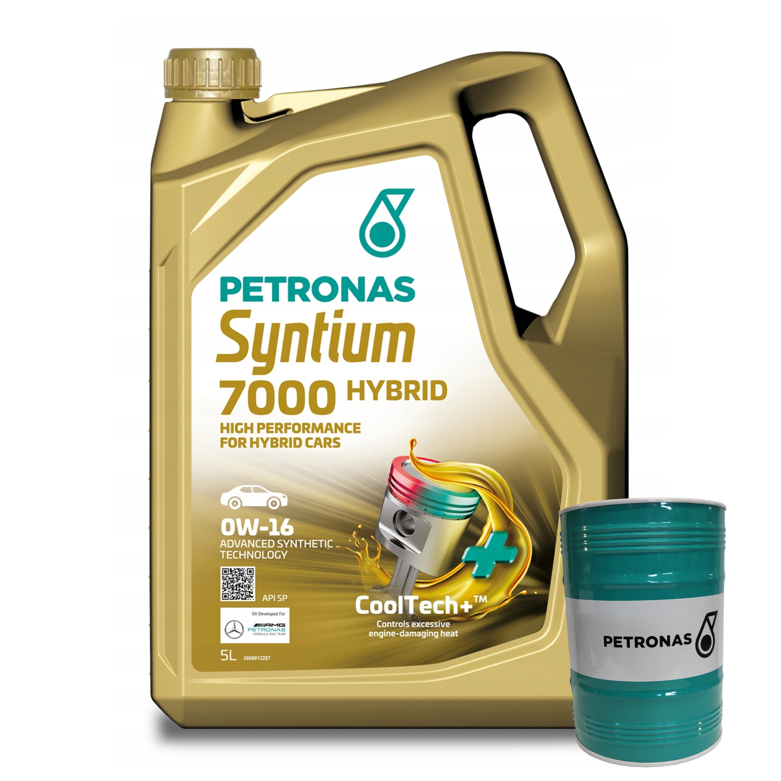 Olej Silnikowy PETRONAS Syntium 7000 Hybrid 0W-16 5L + Skarbonka GRATIS