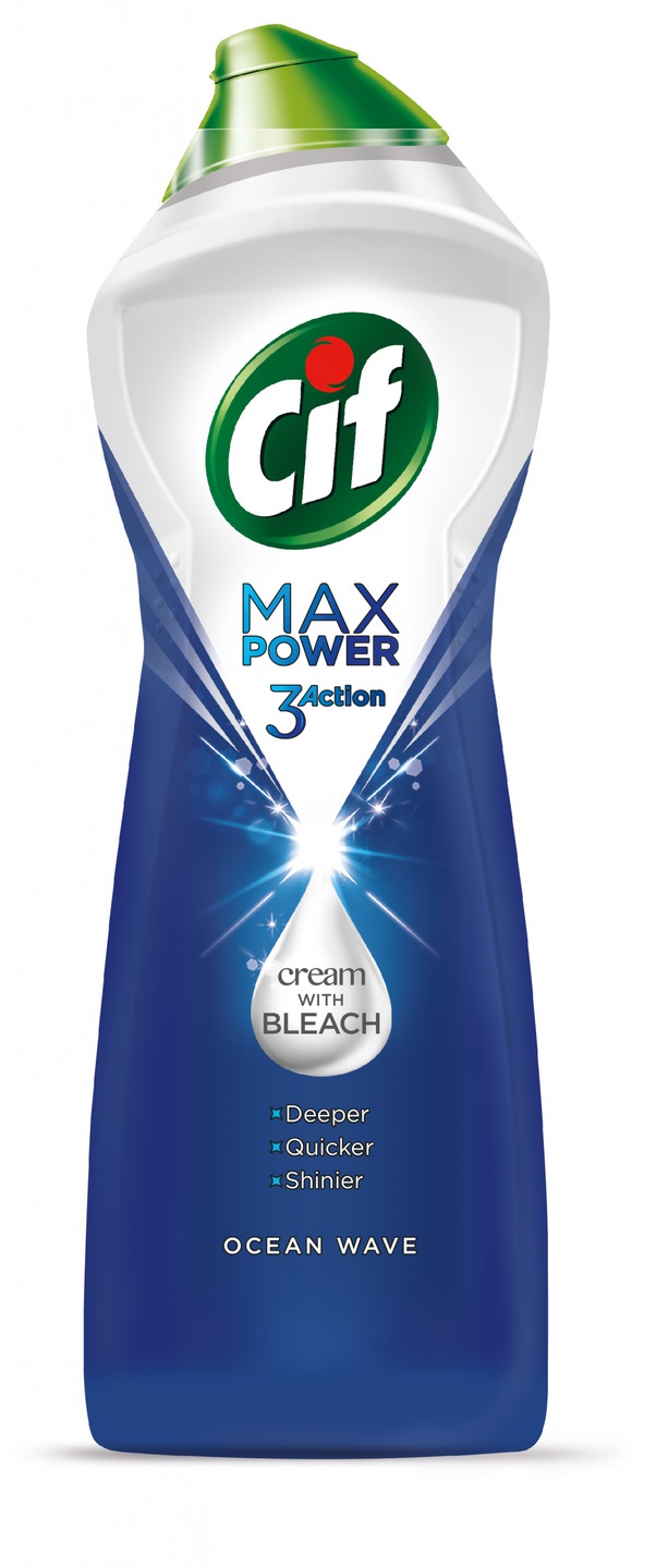 Cif Max Power Mleczko wybielające MIX 1300ml