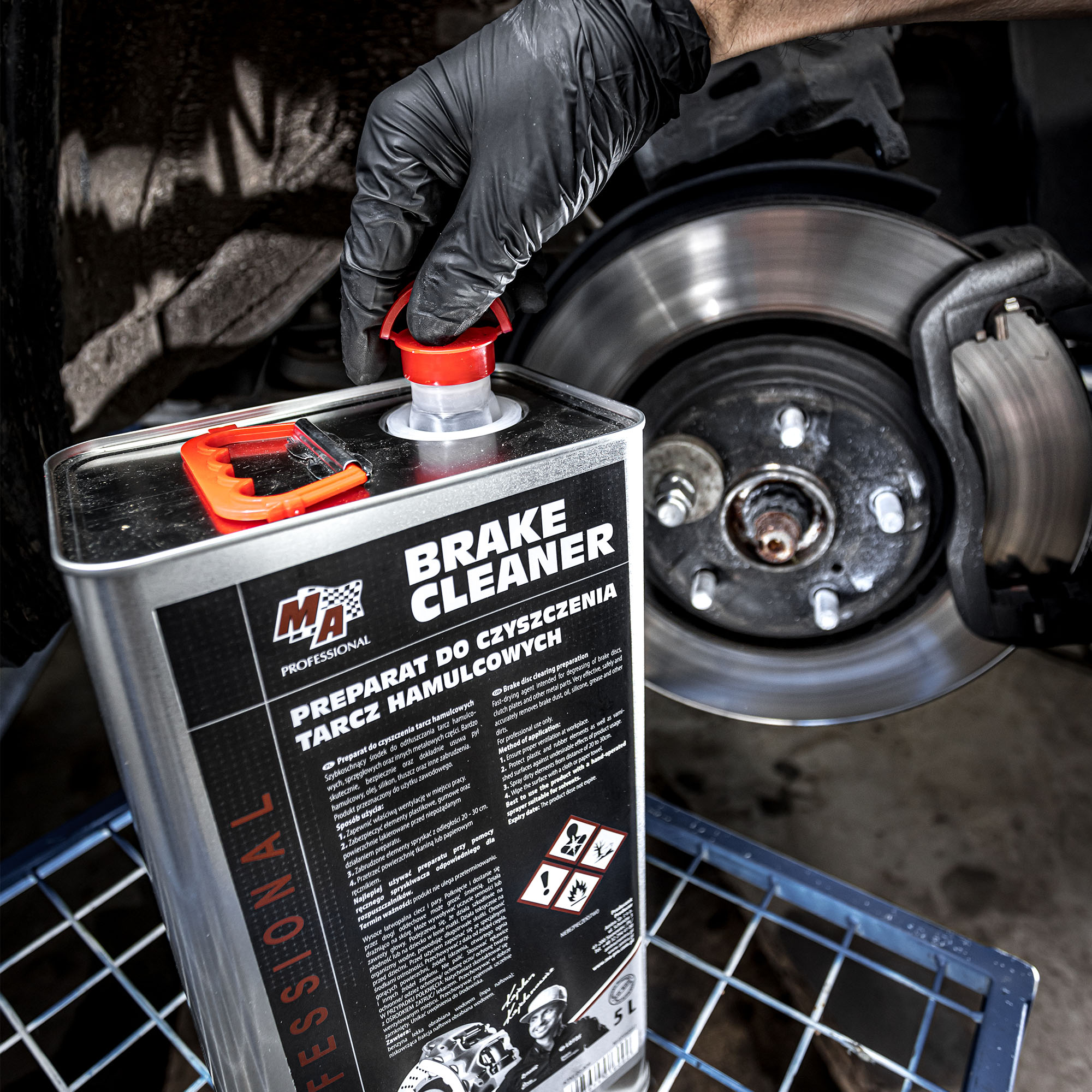 MA PROFESSIONAL – Brake Cleaner Preparat do Czyszczenia Tarcz Hamulcowych 5l