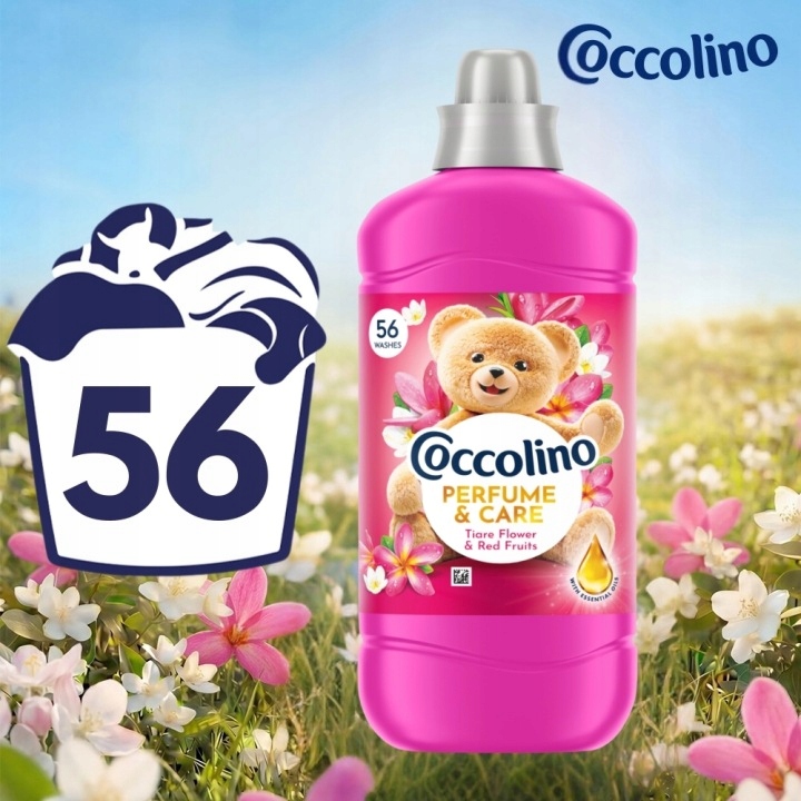 Coccolino Perfume & Care Tiare Flower & Red Fruits 1288ml + Coccolino Perfume & Care Honeysuckle & Sandalwood 1288ml
