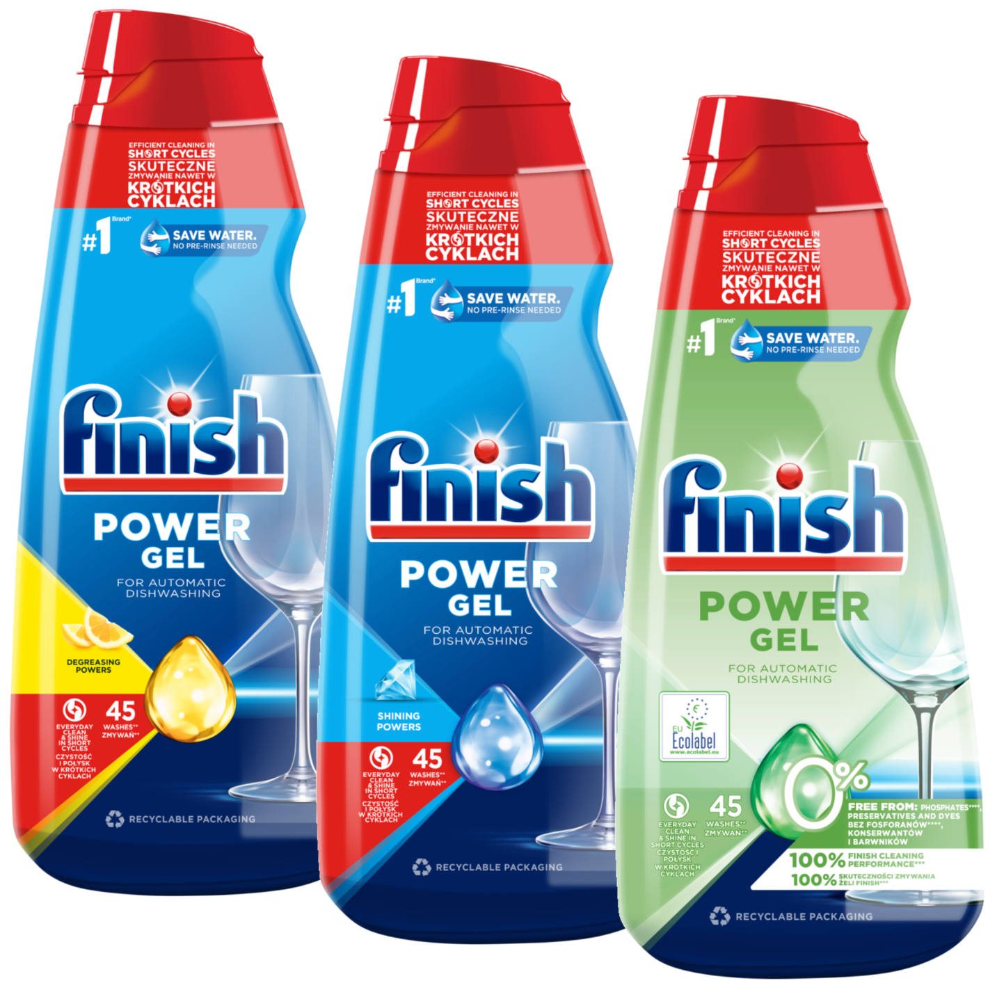 Finish Żel All in 1 Max 900 MIX Z41[zestaw]
