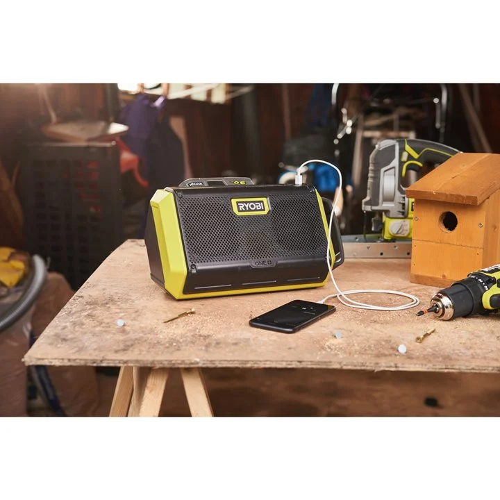 RYOBI Akumulatorowy Głośnik Bluetooth 18 V 20 W RBT18-0 USB Solo ONE+