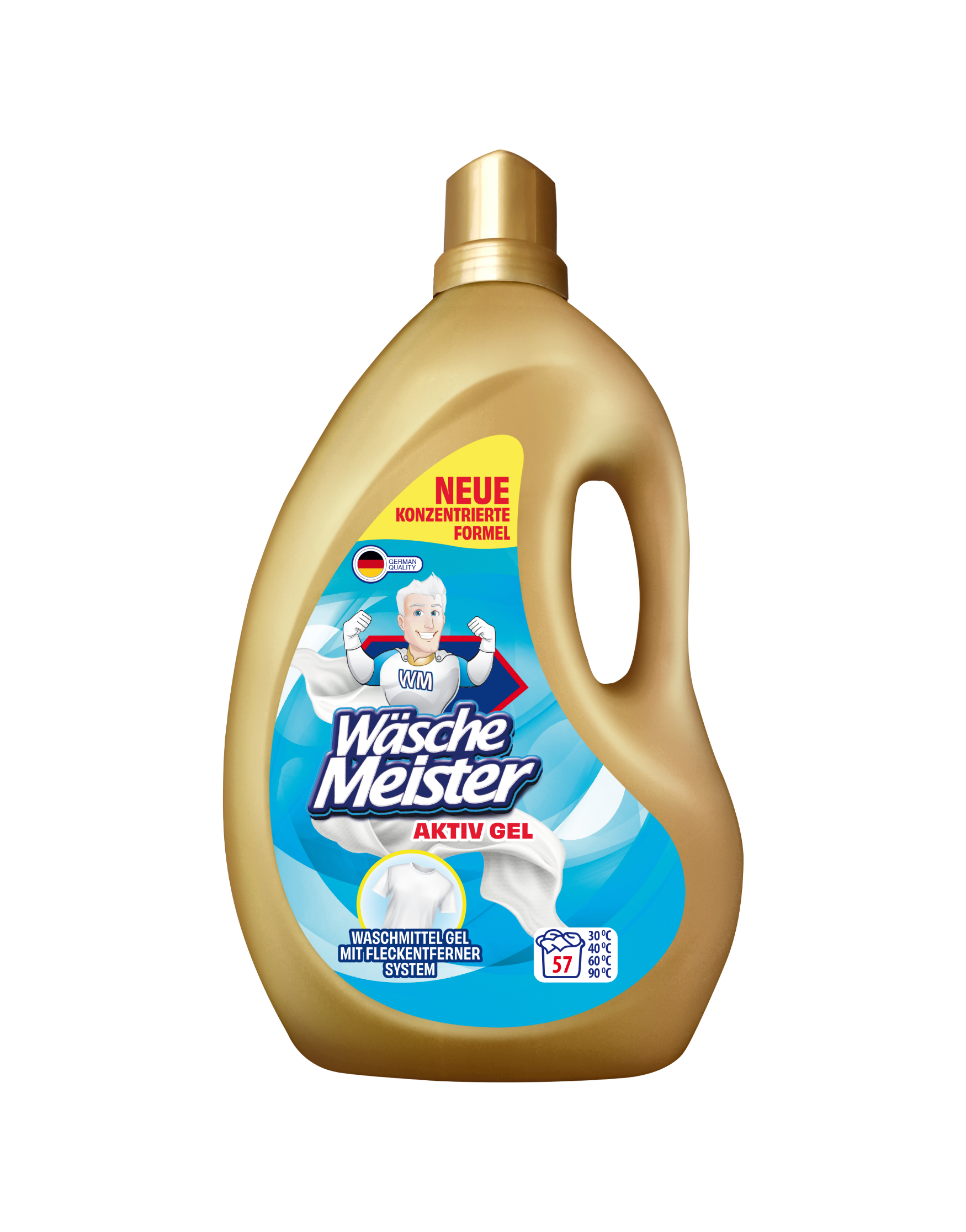 WascheMeister Gold Active żel 2L – 57WL