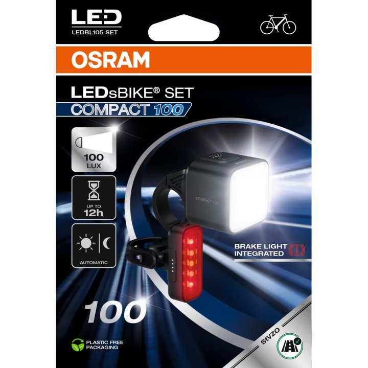 Osram LEDsBIKE® COMPACT 100 SET