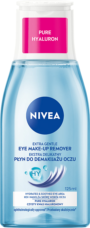 NIVEA Płyn micelarny do demakijażu oczu z kwasem hialuronowym 125 ml