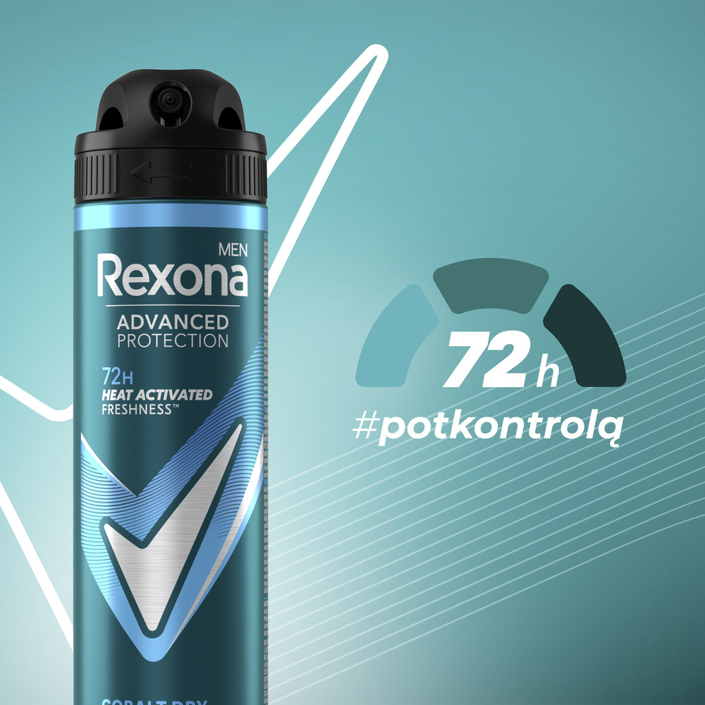 Rexona Men Advanced Protection Cobalt Dry antyperspirant w sprayu 150 ml