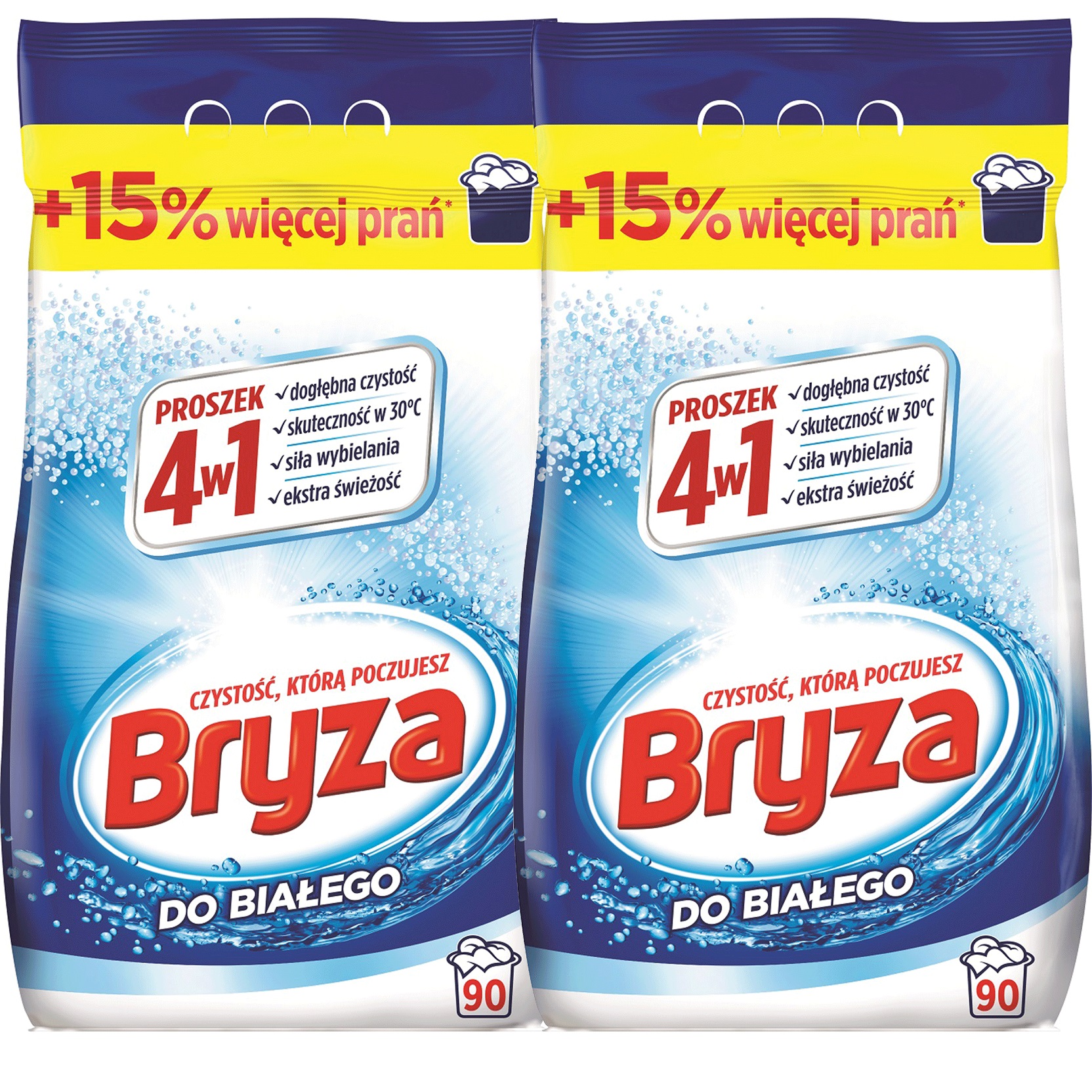 001460 Bryza 4w1 Powder Biały 5,85kg x2