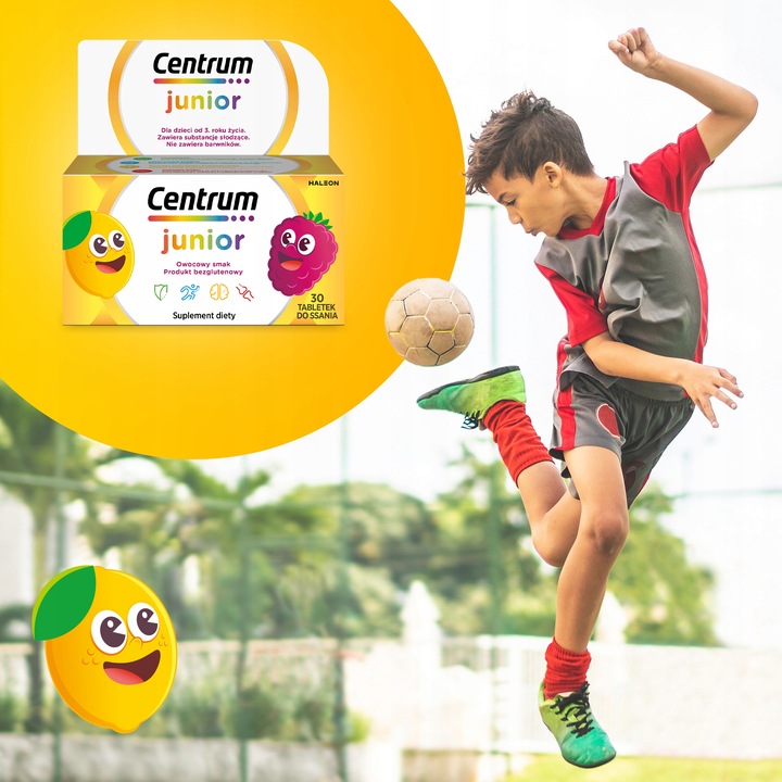 Multiwitamina Centrum Junior dla Dzieci 90 szt + Kolorowanka Gratis
