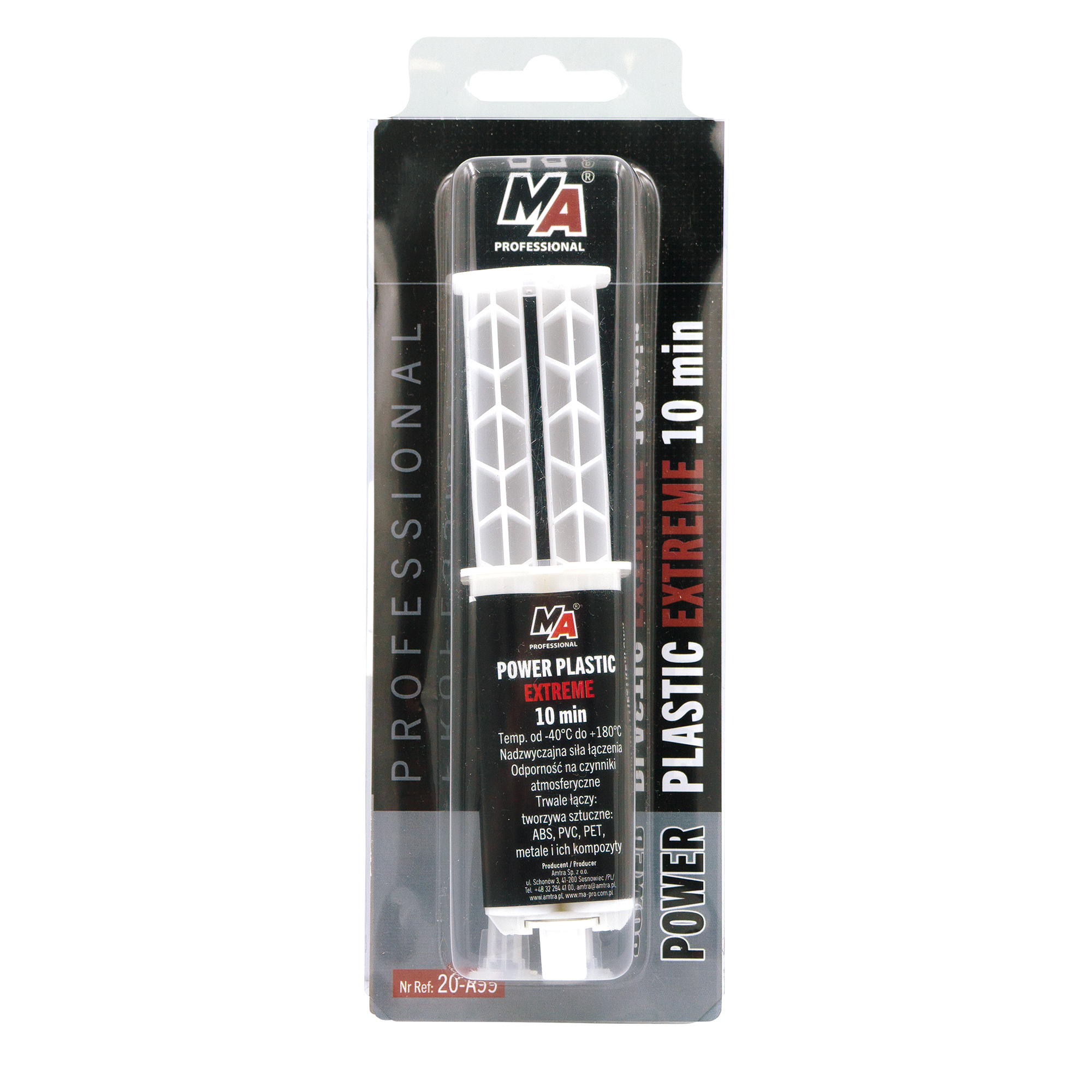 MA PROFESSIONAL – Power Plastic Extreme Grey 25ml + miksery