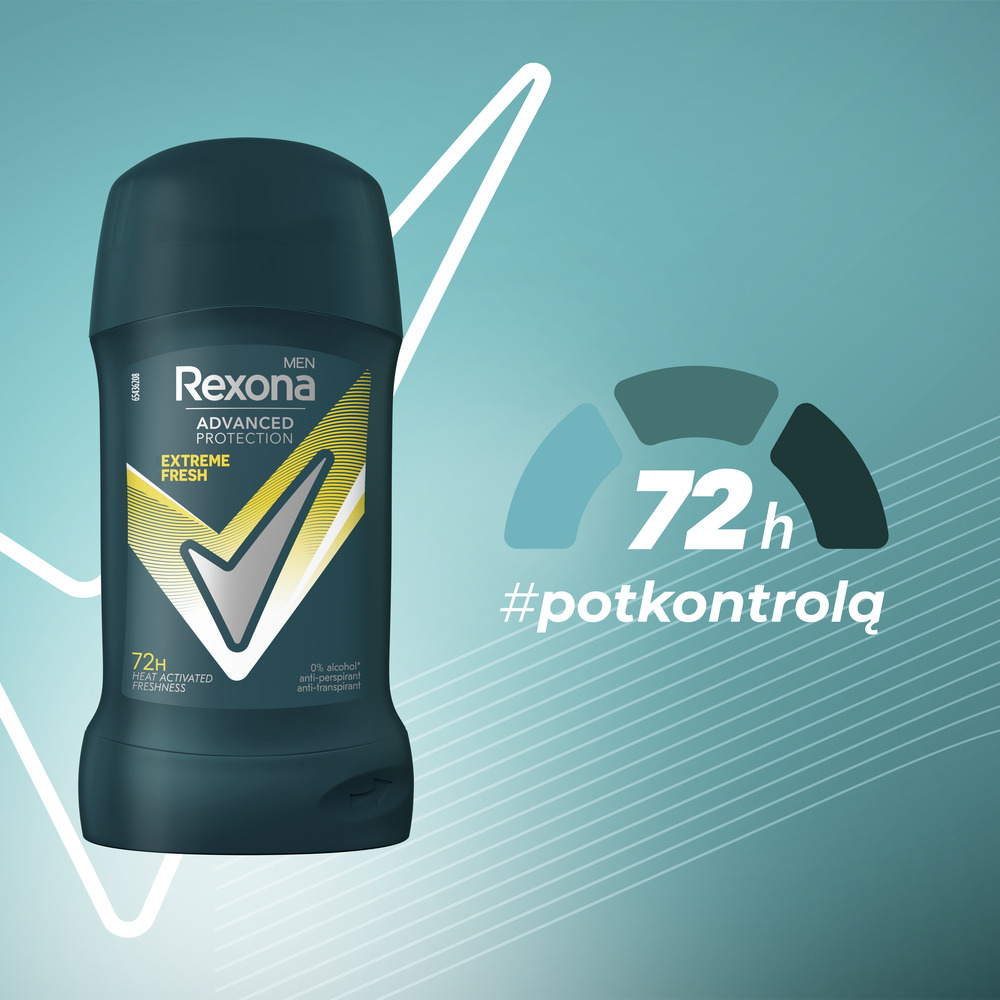 Rexona Men Advanced Protection Extreme Fresh antyperspirant w sztyfcie 50 ml