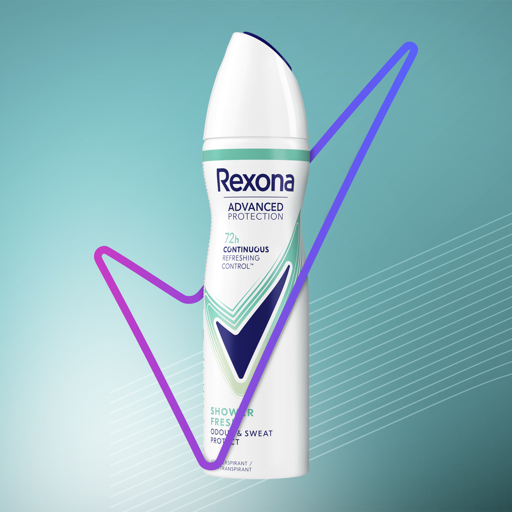 Rexona Advanced Protection antyperspirant w sprayu Shower Fresh 150 ml