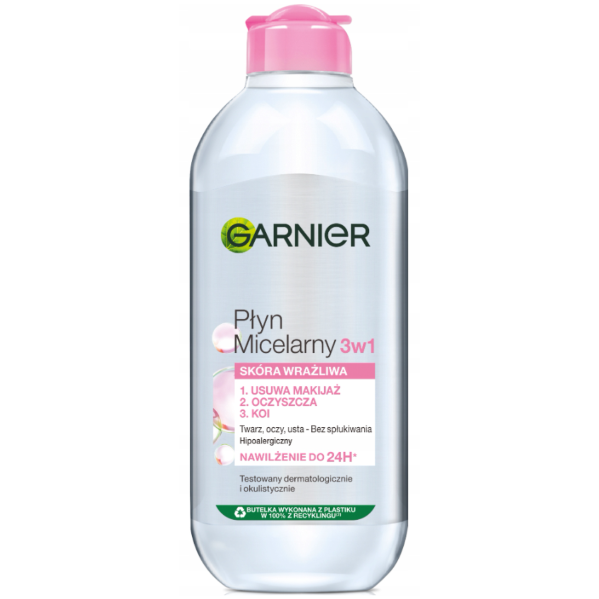 Garnier Zestaw Płynów Micelarnych Do Demakijażu 3×400 ml