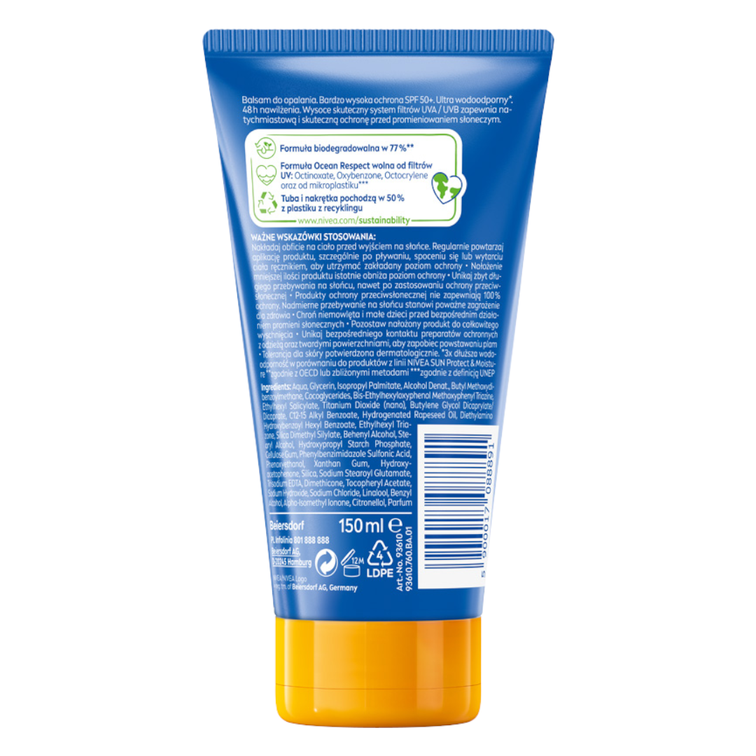 NIVEA SUN LUMINOUS 630 Dark Spot Control + Nawilżający balsam do opalania