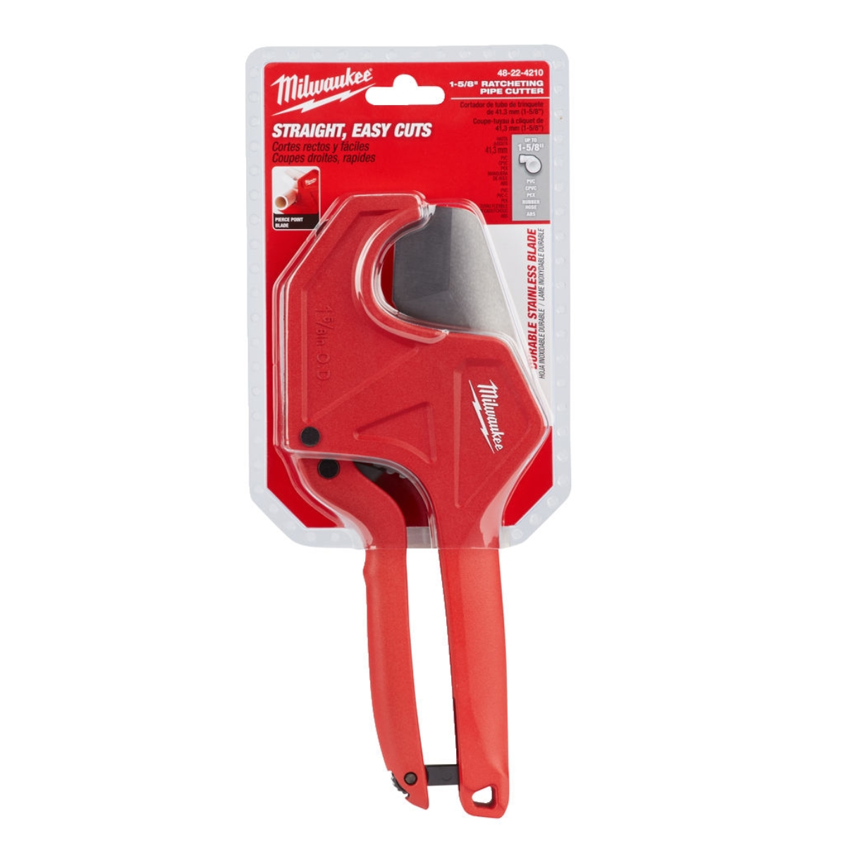 Milwaukee obcinak do rur PVC 42 mm