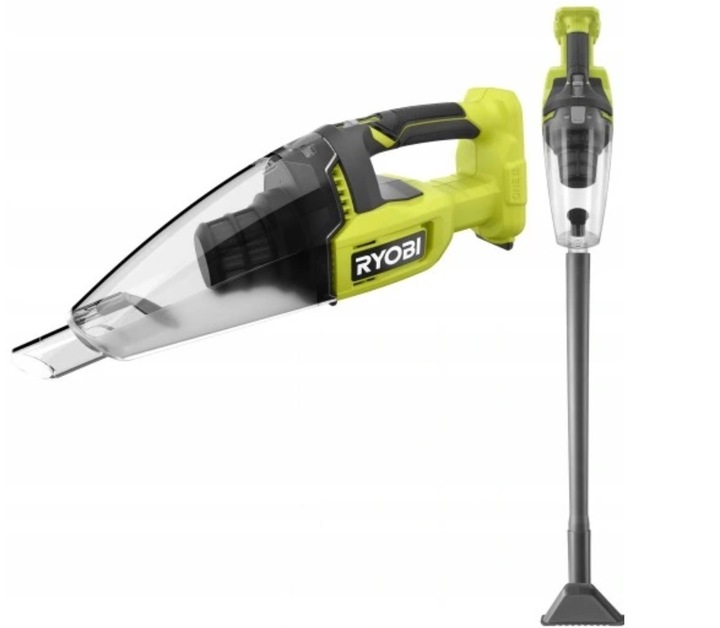 Zestaw RYOBI Odkurzacz Ręczny 18V + Akumulator Litowo-jonowy ONE+ 2.0 Ah
