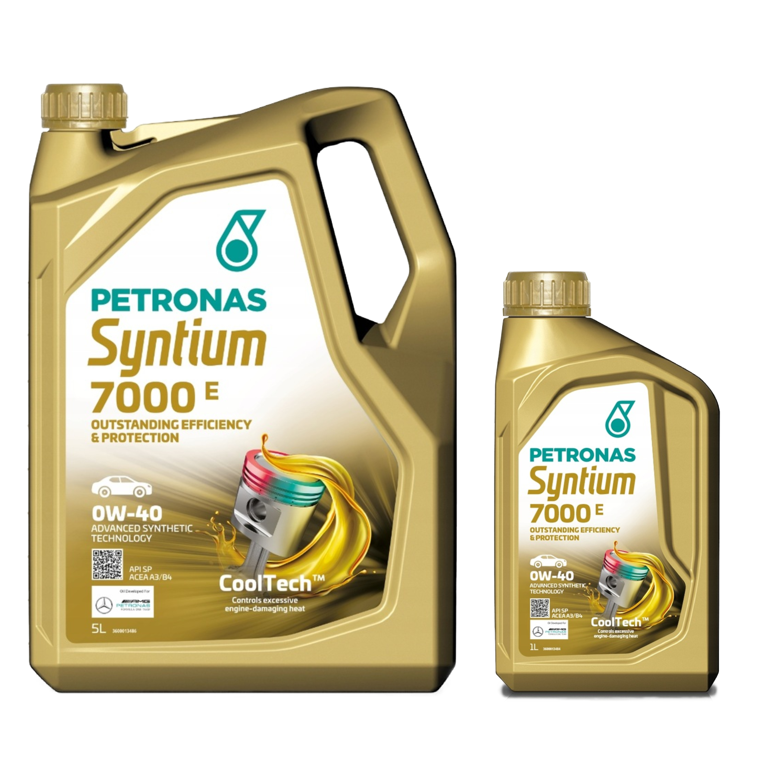 PETRONAS SYNTIUM 7000 E 0W-40 SP 5L + PETRONAS SYNTIUM 7000 E 0W-40 SP 1L