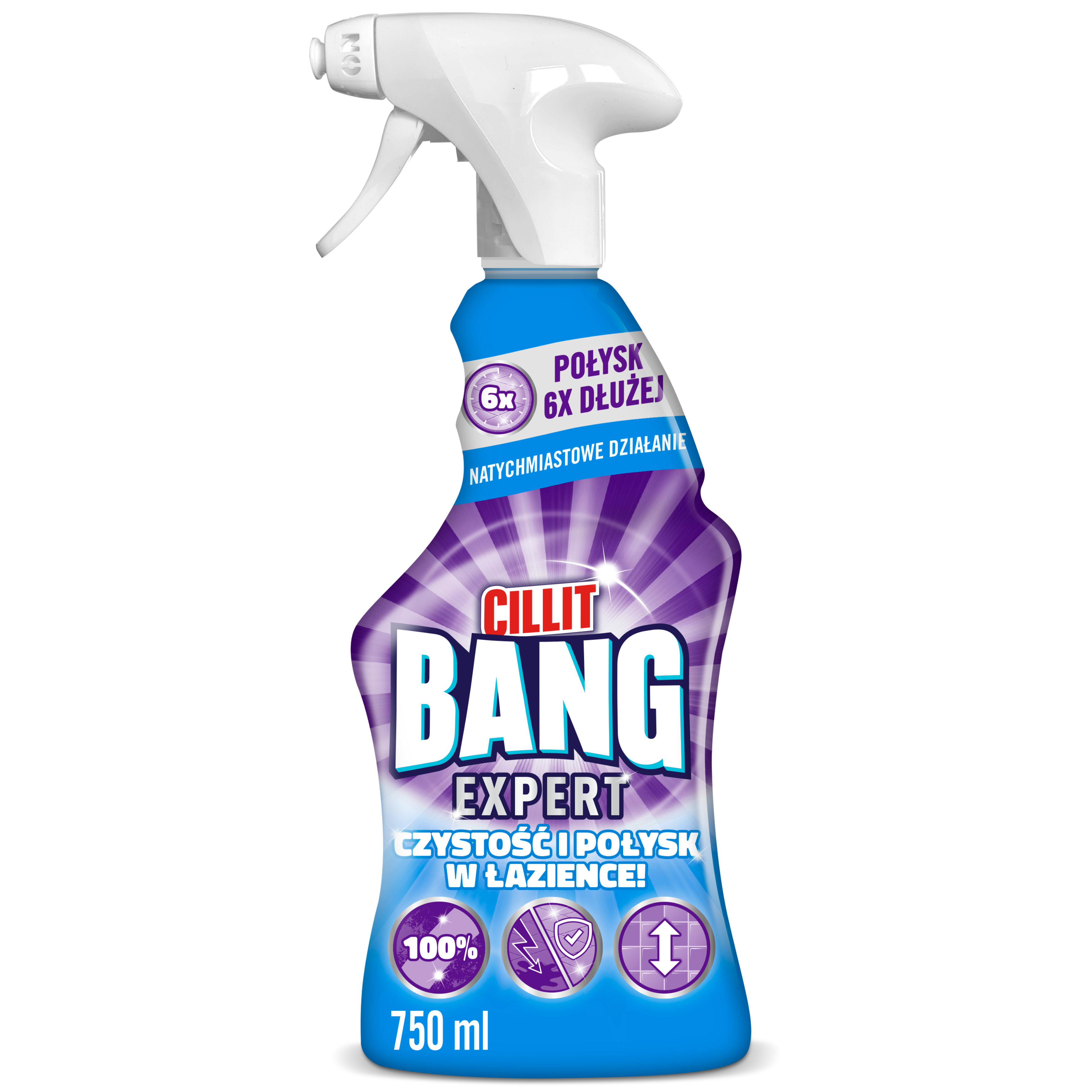 093377 Cillit Bang Natu Pow Spray WC 750 + 081152 Cillit Bang Pow Cle Czyst-Poł 750