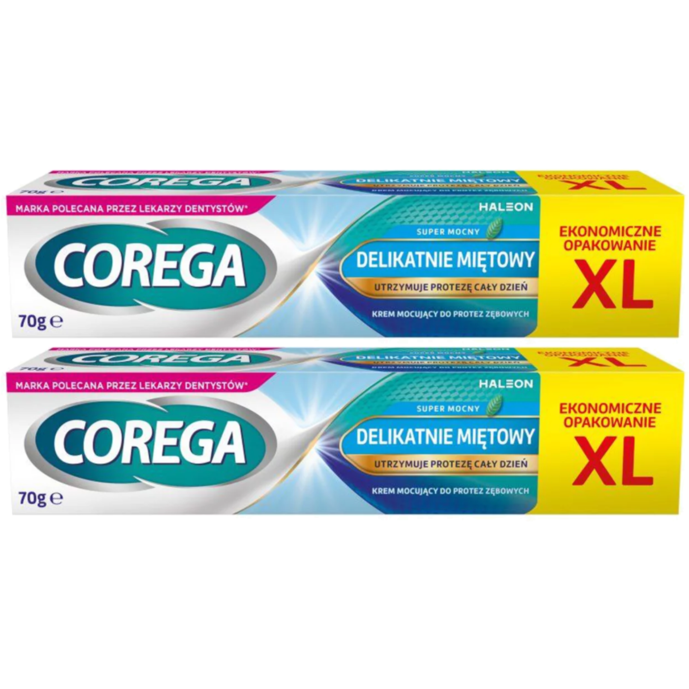 Zestaw COREGA EXTRA STRONG 70G x2