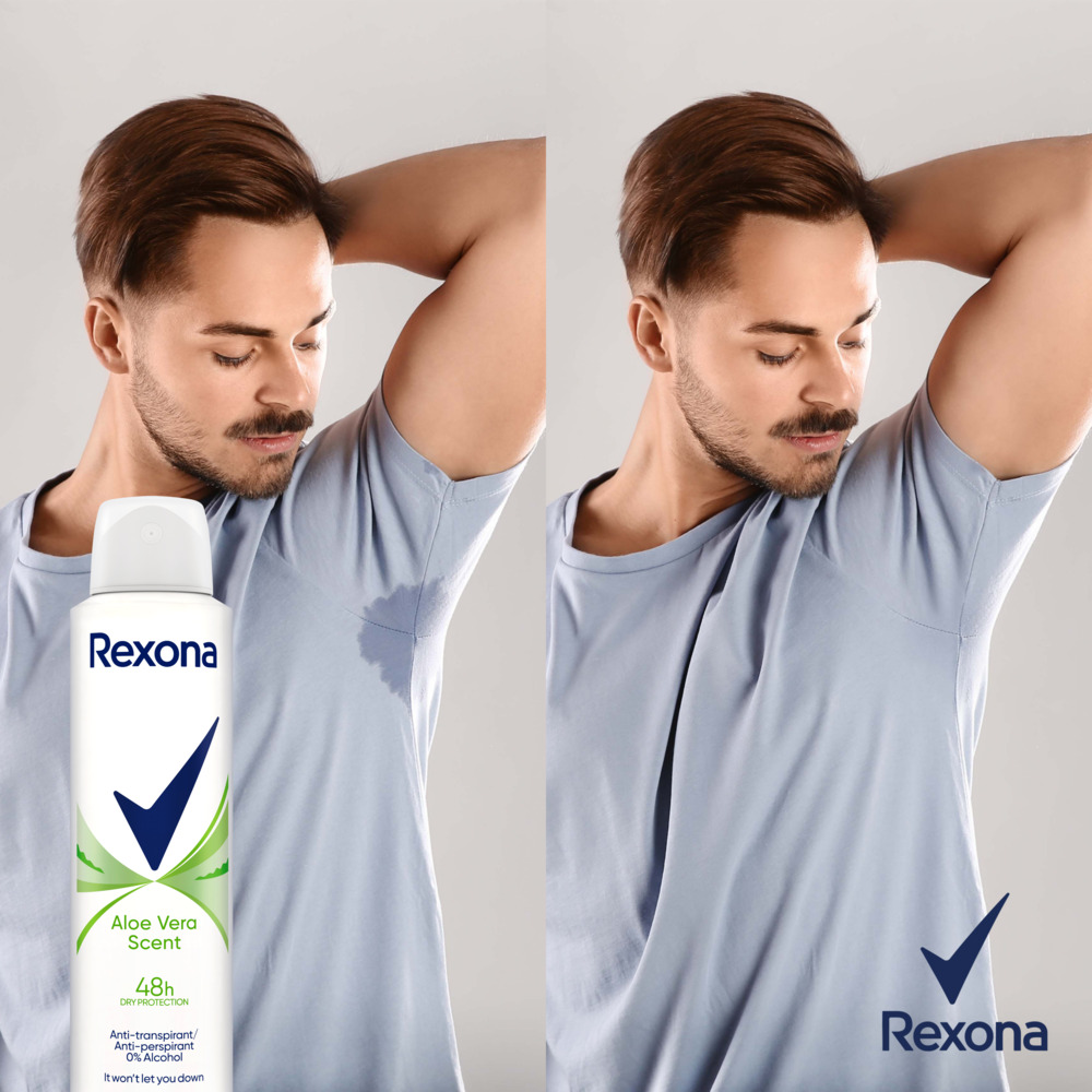 Rexona Aloe Vera antyperspirant damski w sprayu 150 ml