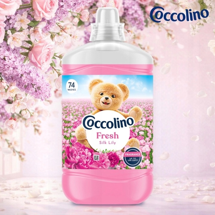 Coccolino Fresh Silk Lily 1702ml + 930645 Coccolino Fresh Lavender 1702ml + 930638 Coccolino Fresh Happy Yellow 1702ml