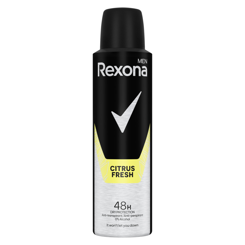 Rexona Men Stay Fresh antyperspirant w aerozolu Citrus 150 ml