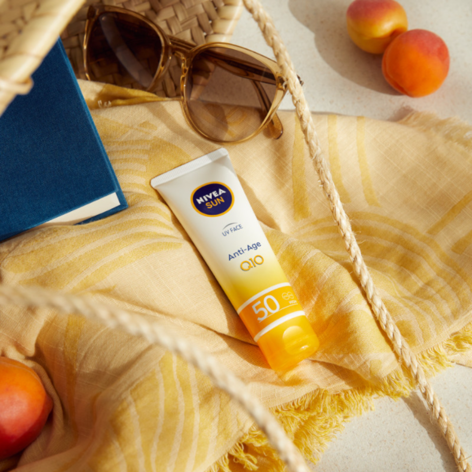 NIVEA Sun Balsam ochronny + Nawilżający balsam do opalania+ krem do twarzy