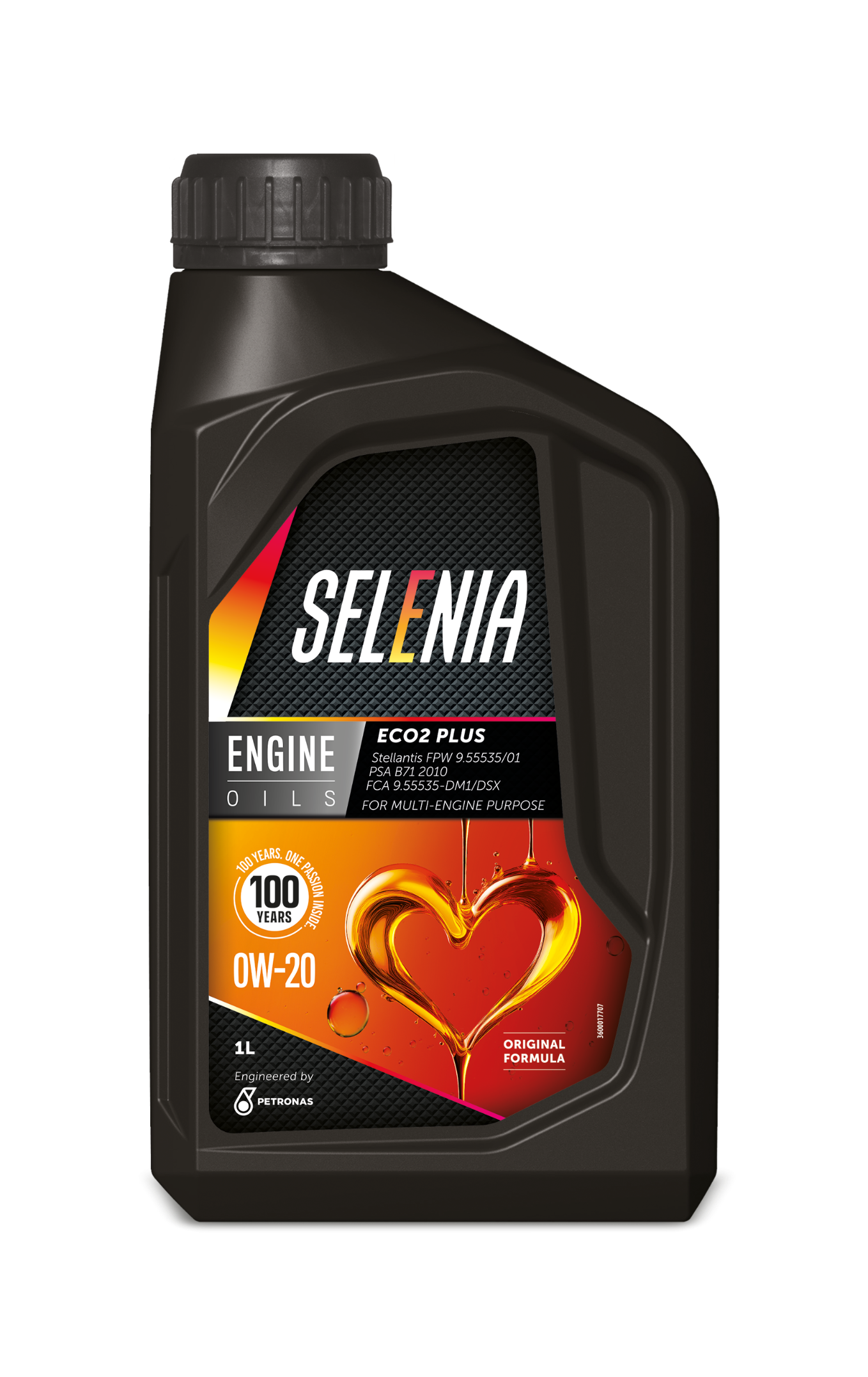 PETRONAS SELENIA ECO2 PLUS 0W-20 1L